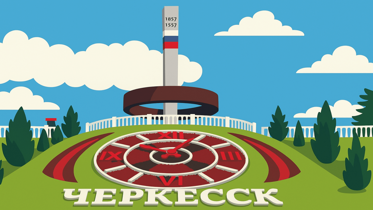 Черкесск: город у подножия Кавказа