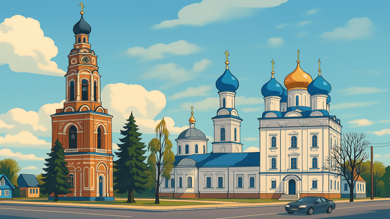 Бронницы – подмосковный город у Москвы-реки с древними храмами и спортивными традициями