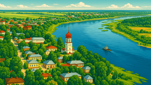 Тотьма — город купеческих традиций и северных открытий