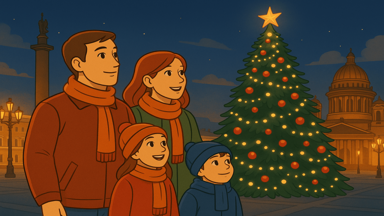 Новогодние каникулы 2026: куда поехать с детьми, чтобы начать год с приключений