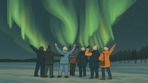 Туры на северное сияние 2025: как поймать магию в Мурманске