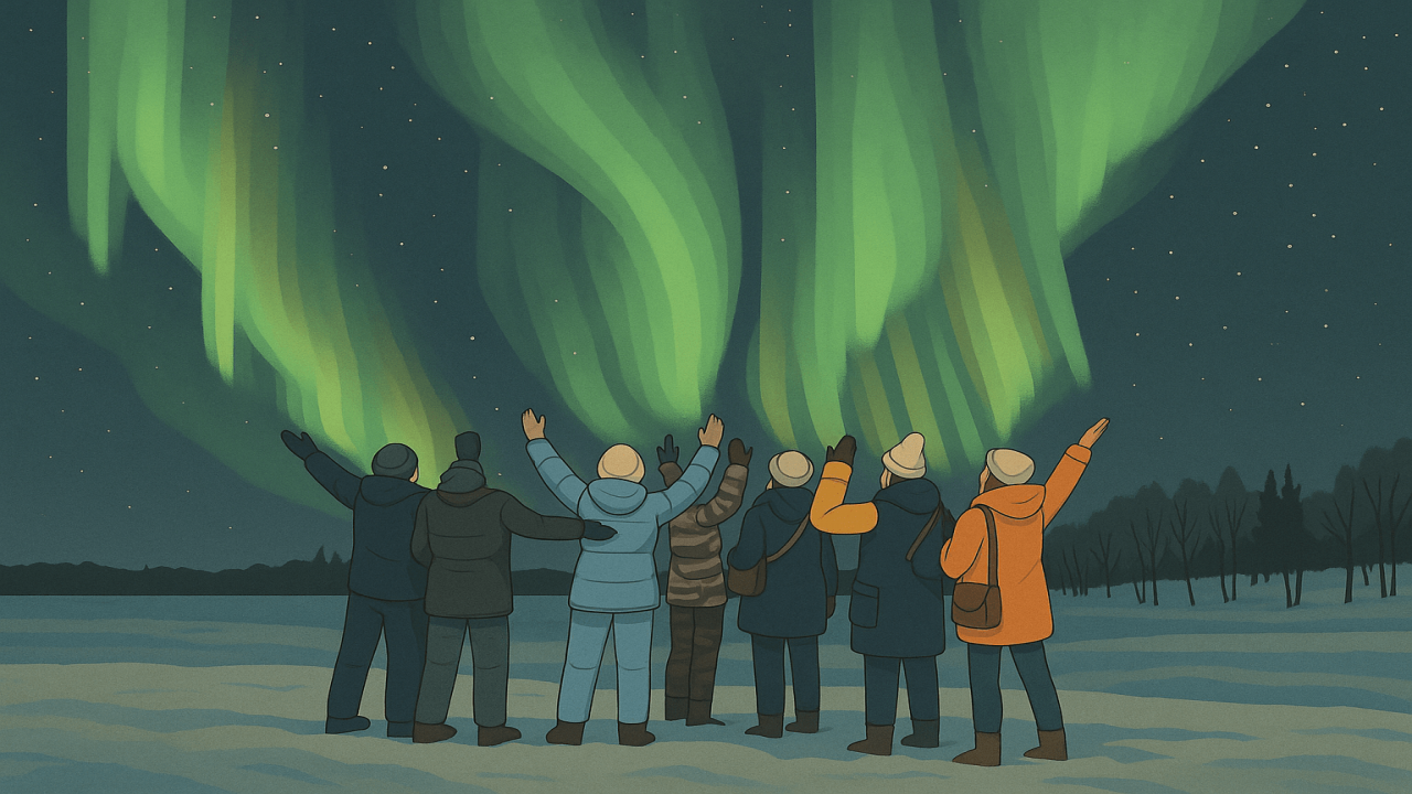Туры на северное сияние 2025: как поймать магию в Мурманске