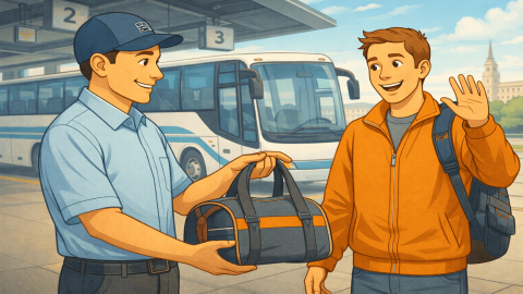 Что делать, если вы потеряли вещи в автобусной поездке