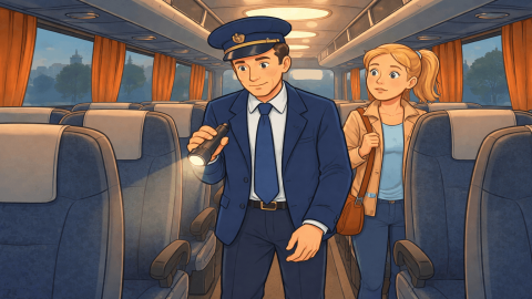 Что делать, если забыли вещи в автобусе